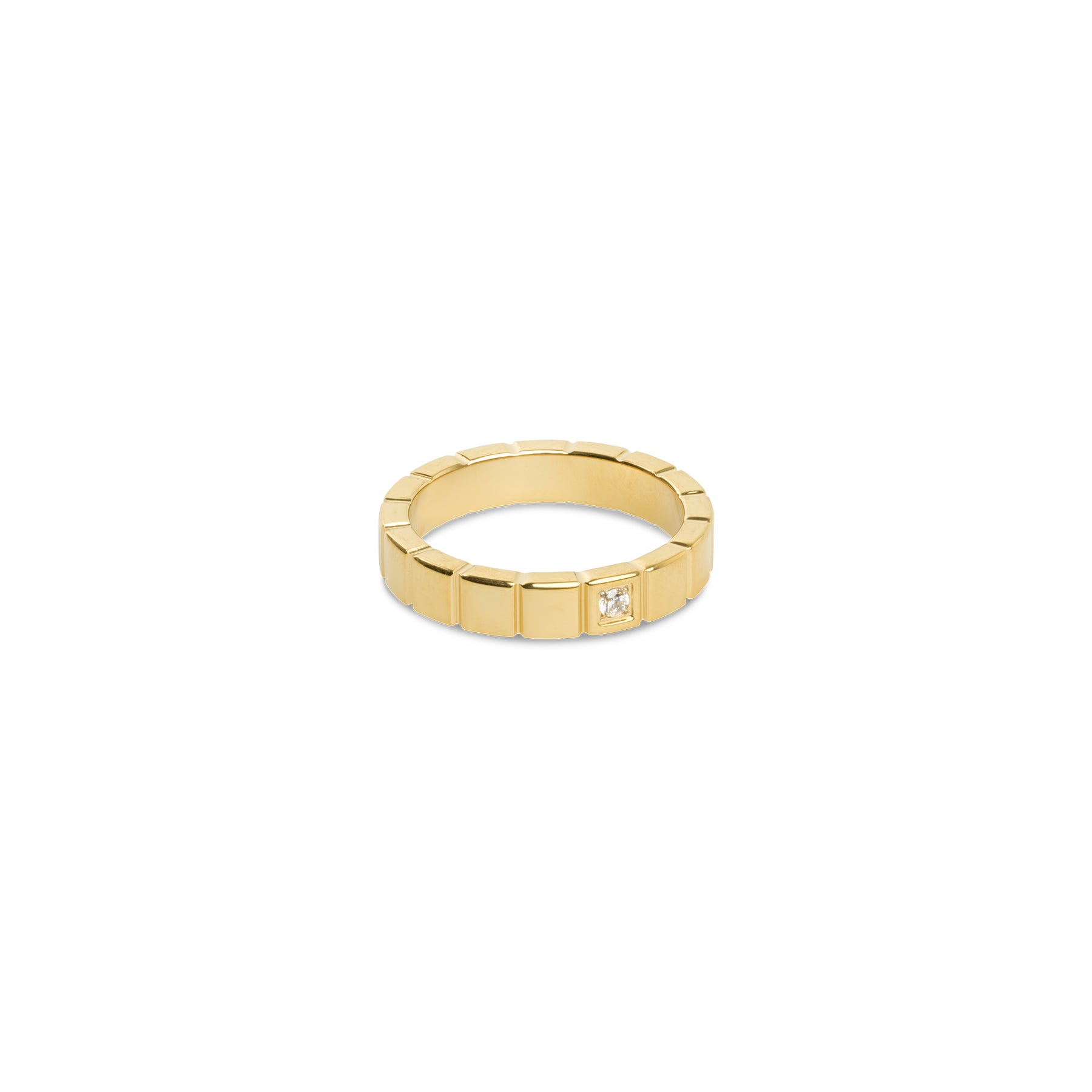 Emelyn Crystal Ring - Guld