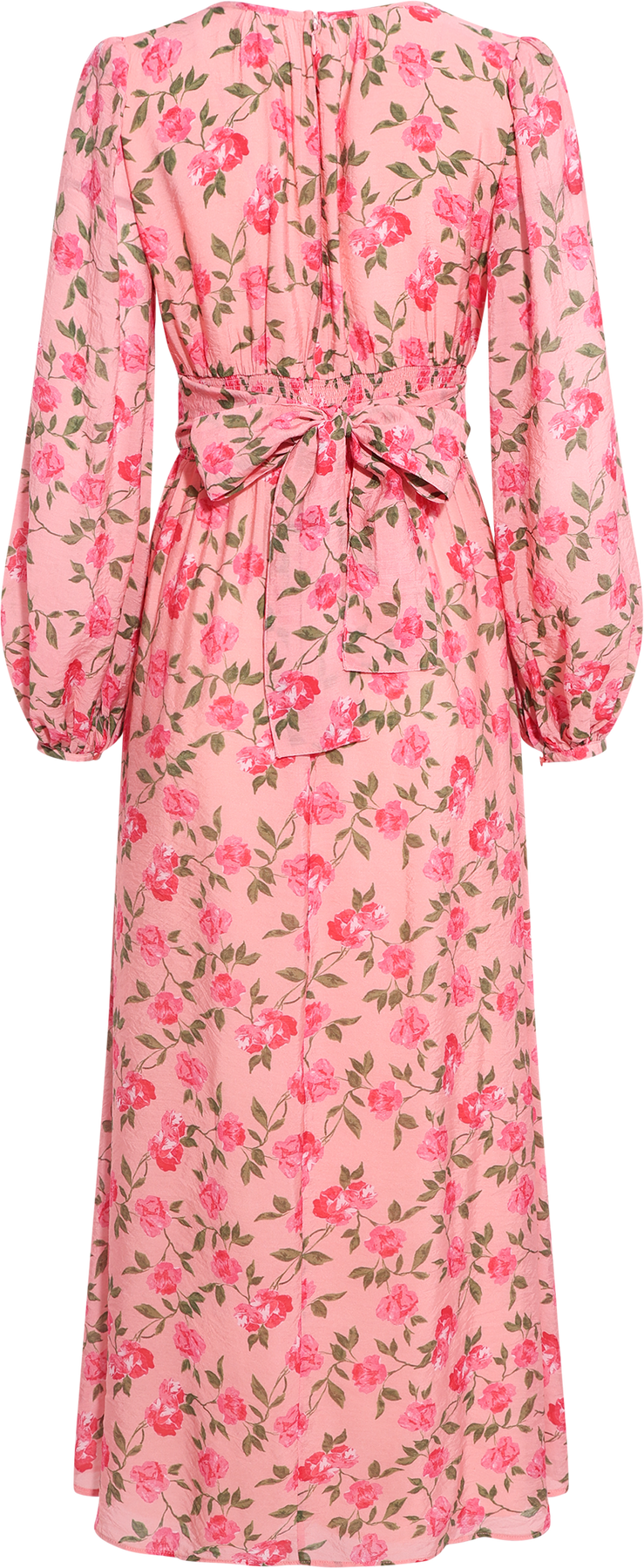 Viscose V-Neck Dress - Elora
