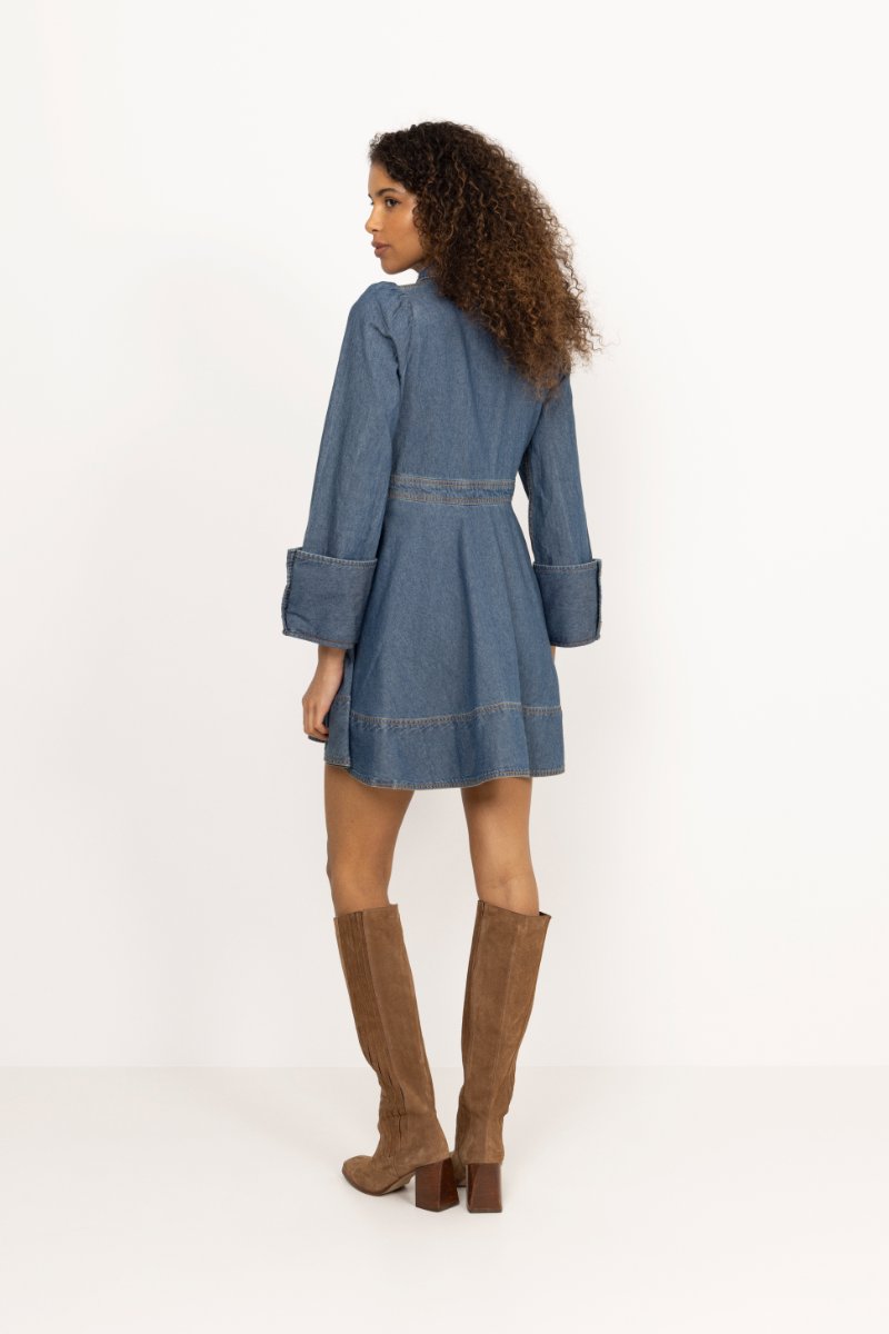 Denim Miniklänning - French Blue
