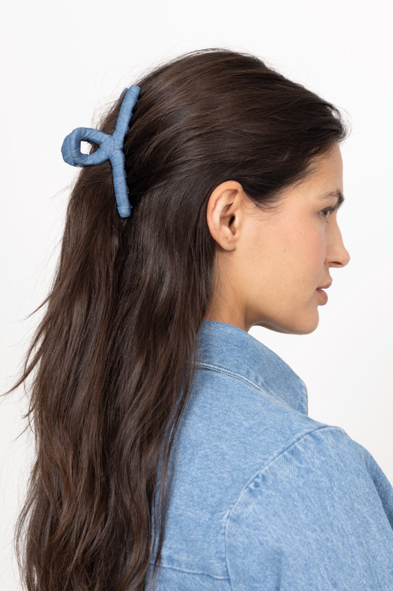Denim Celabrina Hårklämma - Denim