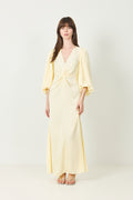 Yasthea Ls Long Dress - Anise Flower