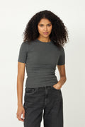 Saalexo T-Shirt - Dark Grey Mel.