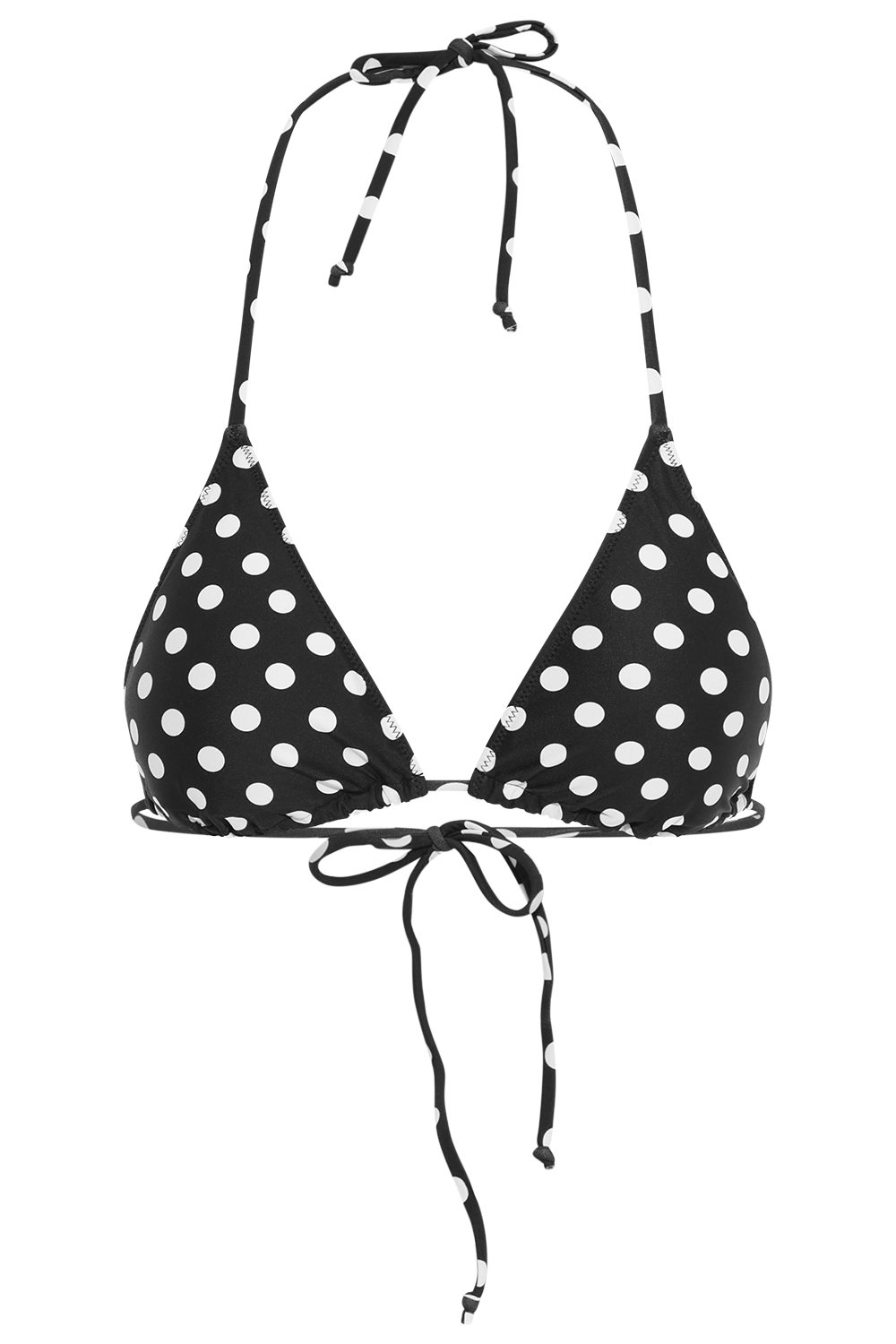Kira Dot Bikinitopp - Svart