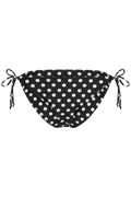 Thalia Dot Bikini Brief - Svart