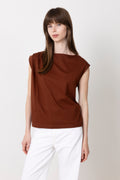 Calli Sl Topp - Cherry Mahogany