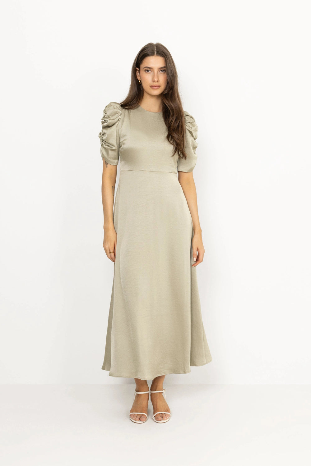 Benuti Solid Dress - Light Green