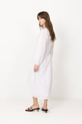 Alto Embroidery Dress - Vit