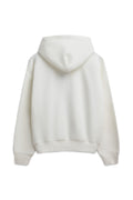W. Racquet Club Zip Hoodie - White W. Vintage Blue