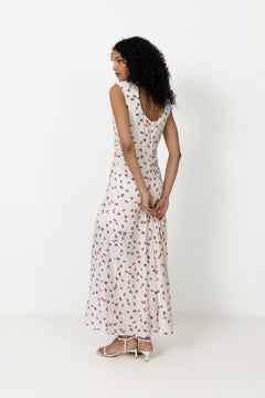 Mariscc Flower Dress - Off White
