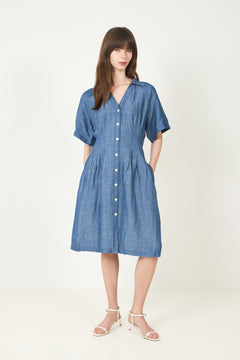 Betinepw Dress - Blue Chambray