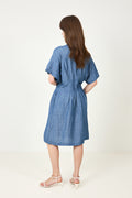 Betinepw Klänning - Blue Chambray
