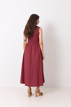 Borgnettepw Dress - Burnt Russet