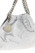 Stella McCartney Falabella Mini Drawstring Bag - Silver