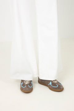 Tb.490 Leather Sneakers - Rife Taupe Cornflower Blue