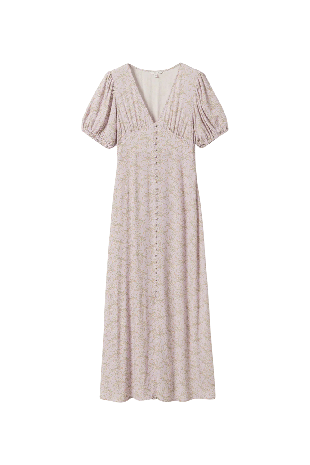 N-Lilith Ss Maxi Dress - Dolley Pink Print