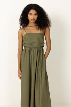N-Malika Dress - Laurel Oak
