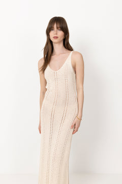 N-Marissa Knit Dress - Offwhite
