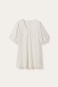 N-Pastis Short Dress - Vit