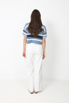 N-Marian Knit - Daya Blue Stripe