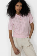N-Mecca Knit Polo - Baby Pink