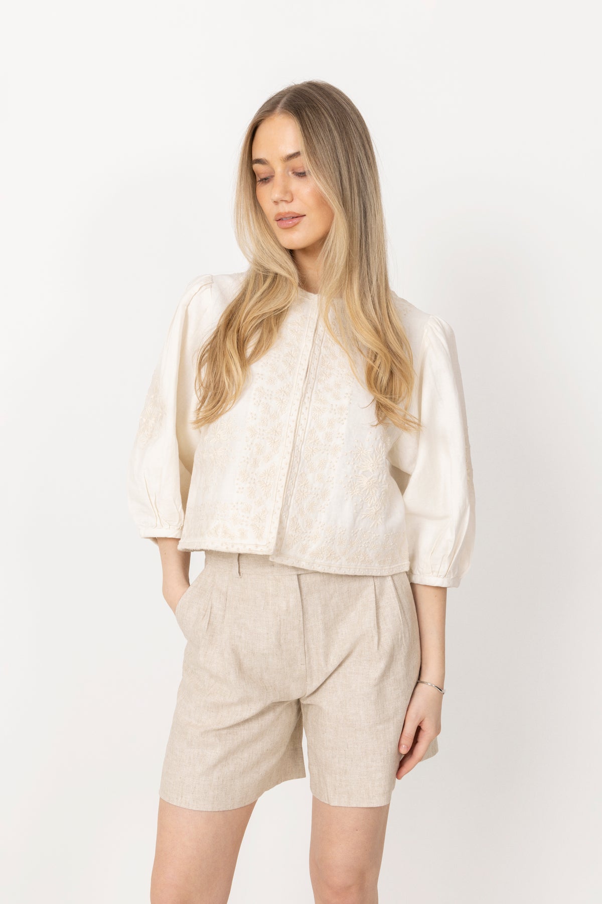 Maya Jacket - Vit