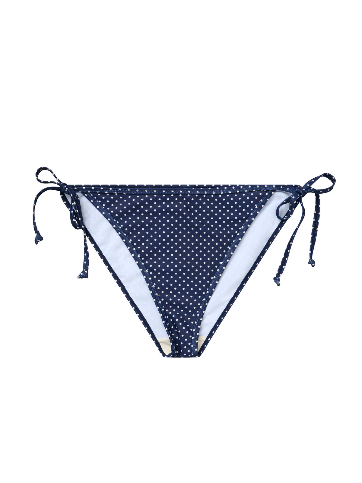 Polka Dot Baila Bikini Tanga - Navy Blue