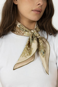 Corallo Sia Scarf - Green Moss