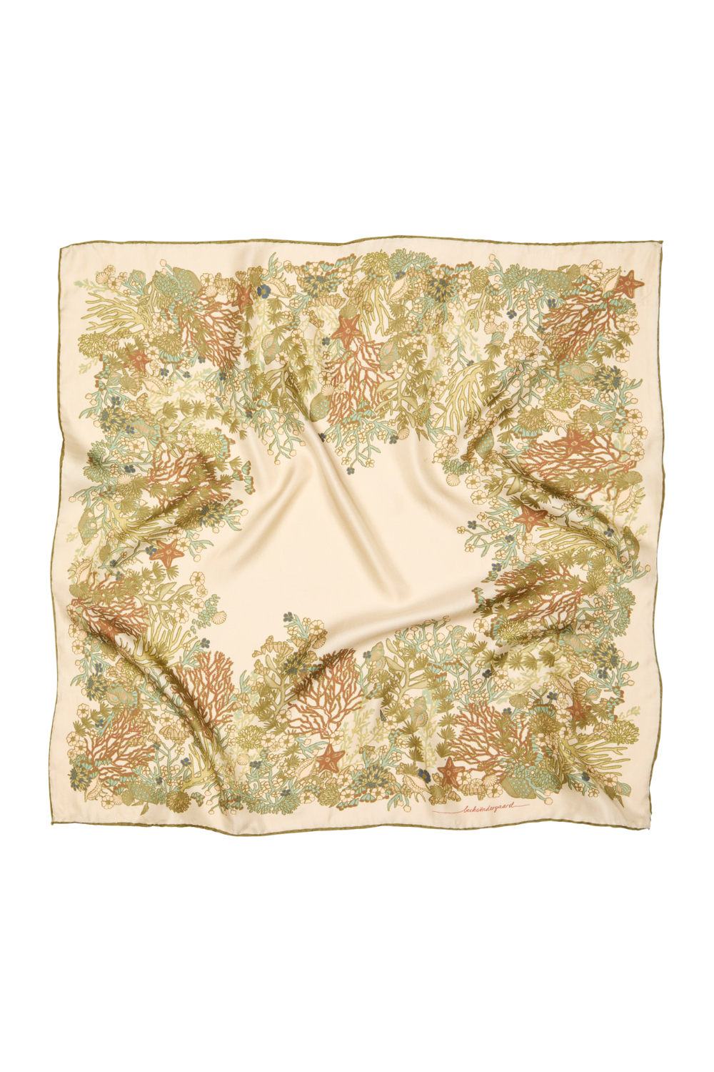 Corallo Sia Scarf - Green Moss
