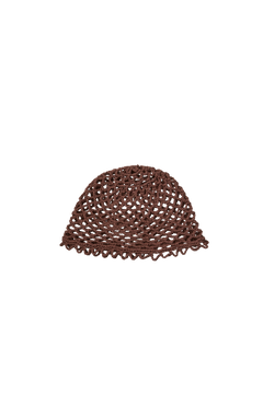 Croha Skull Hat - Hot Fudge Brown