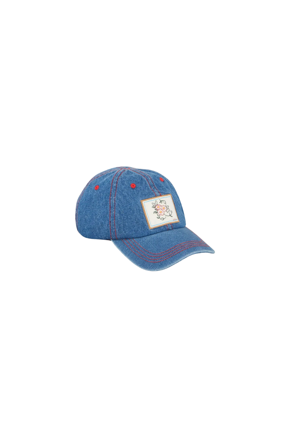 Denima Stitch Cap - Denim