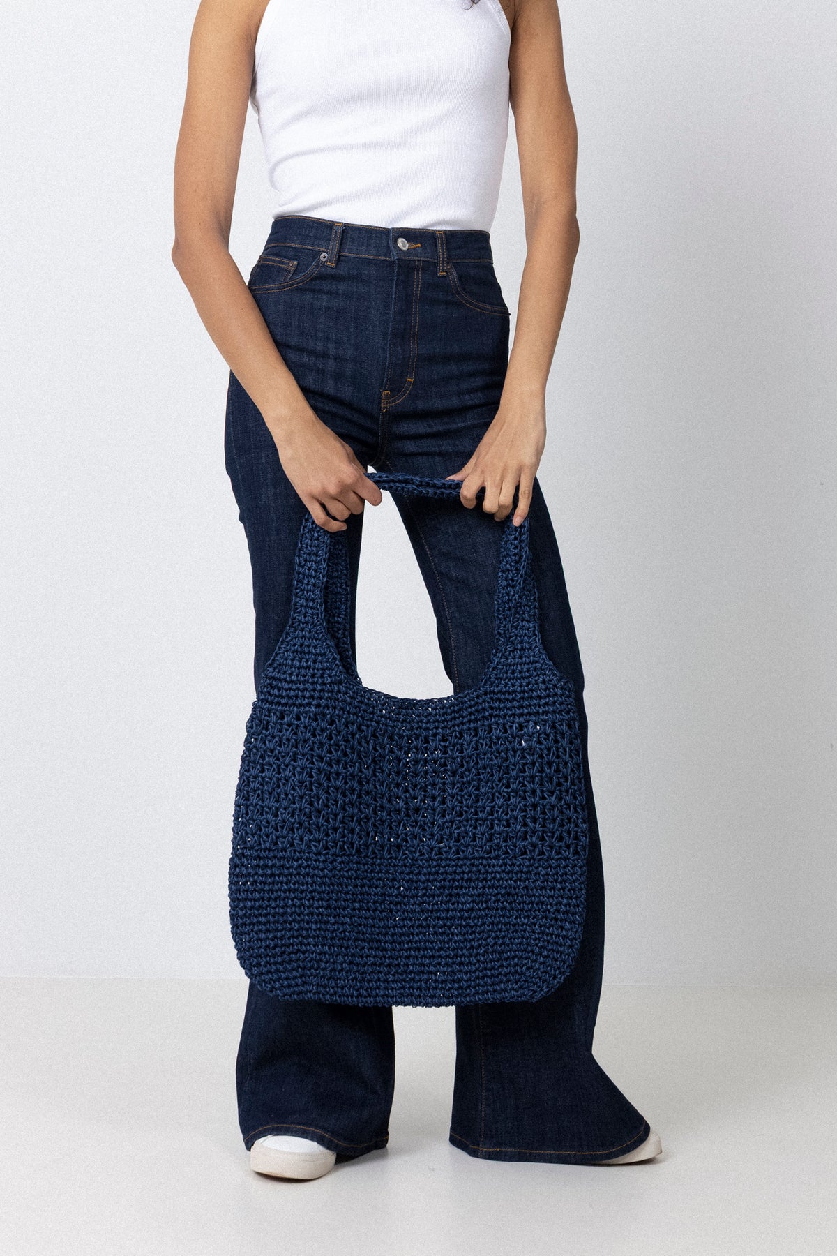 Strawchet Riley Bag - Vintage Indigo Blue