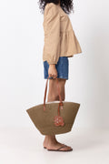 Strawly Luca Bag - Green Moss