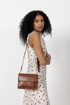 Cayman Pocket Glossy Structure - Brown Amber