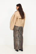 Double Cotton Belted Jacket - Warm Sand