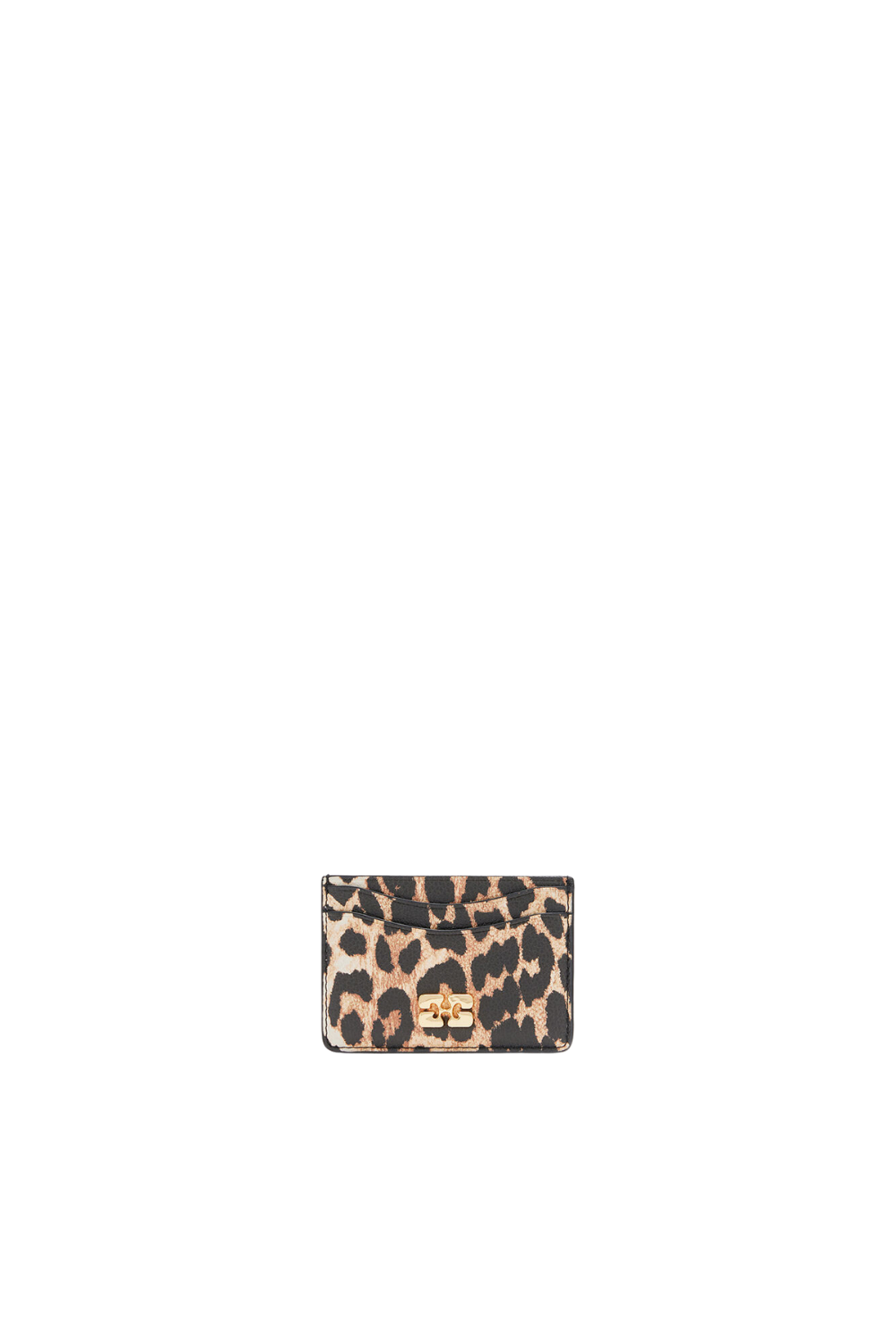 Bou Card Holder Printed Grained - Almond Milk