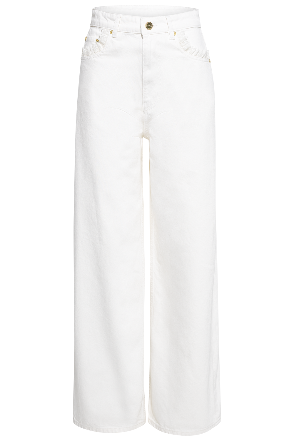 White Denim Lari Jeans - Bright White