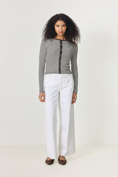 White Denim Lari Jeans - Bright White