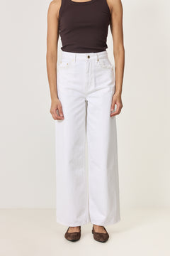 White Denim Lari Jeans - Bright White