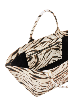 XXL Shopper Zebra - Egret