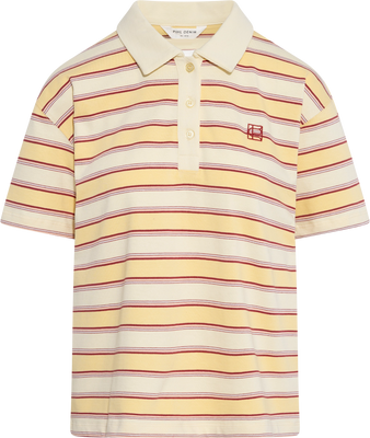 Evelyn Polo Tee - Sunny Stripe