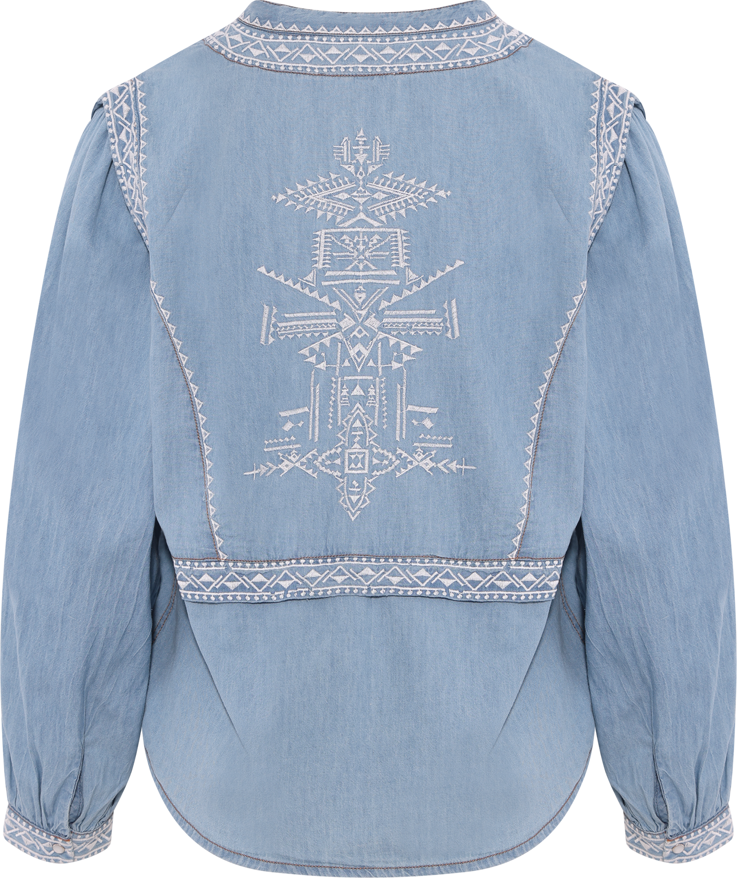 Blus Laura - Light Used Blue