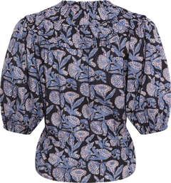Elvie Ss Cotton Top - Zinnia