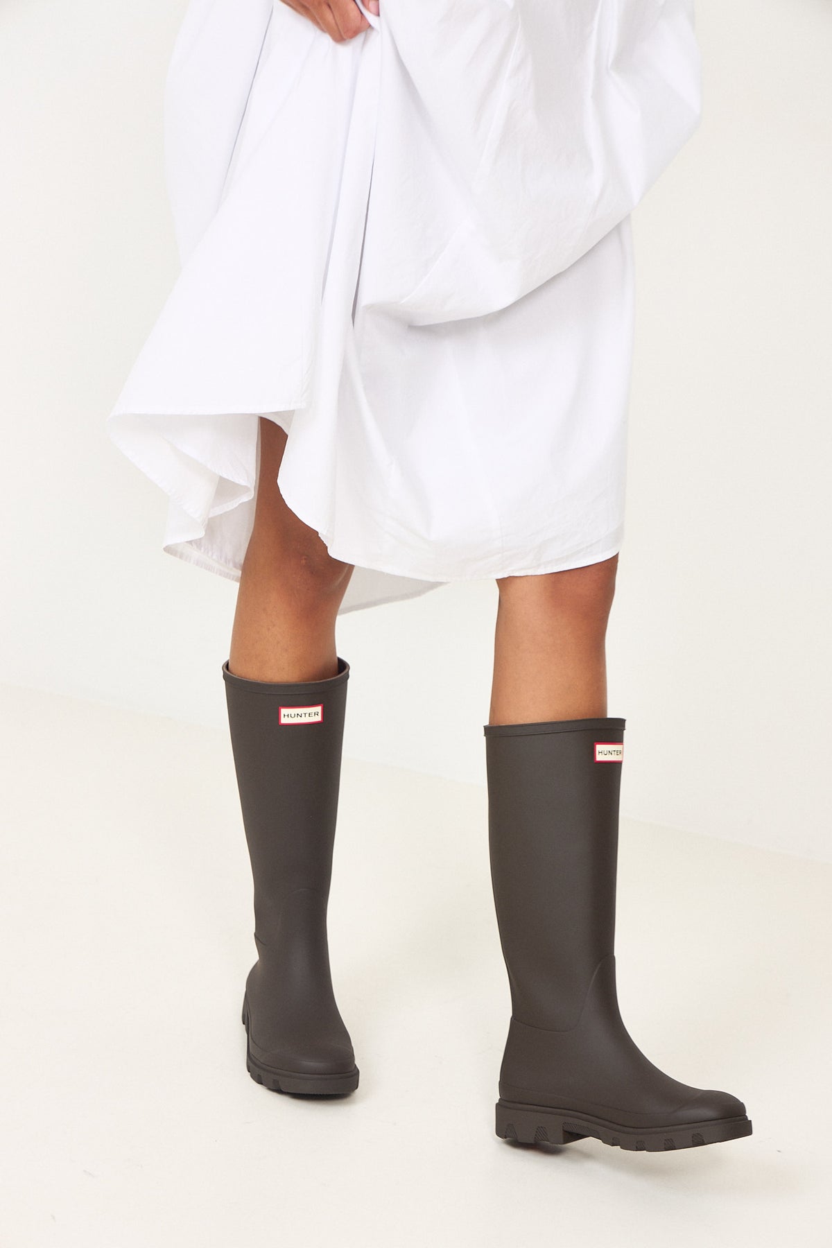 Unisex Downpour Tall Boot - Chocolate Brown