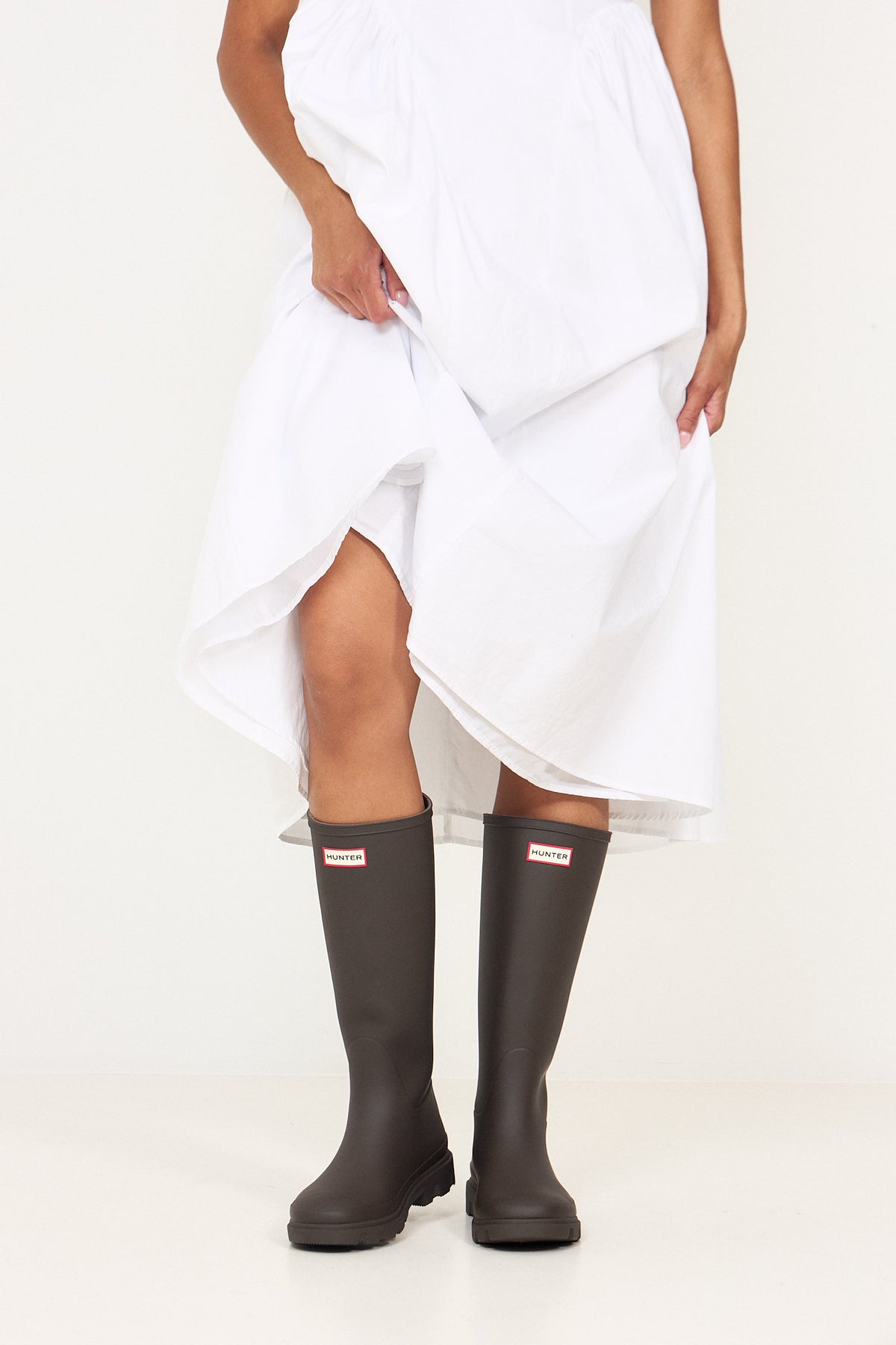 Unisex Downpour Tall Boot - Chocolate Brown