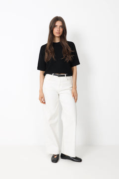 Thamira 2/4 Pullover - Black