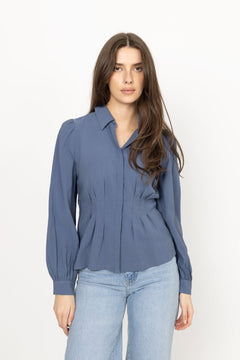 Elsa Asana Shirt - Vintage Indigo