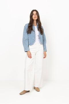 Kabana Tua Denim Jacket - Light Blue Wash