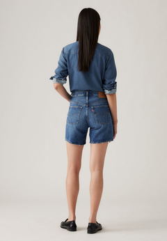 501 Mid Thigh Short - Blue Beauty
