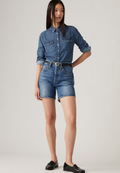 501 Mid Thigh Short - Blue Beauty