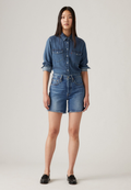 501 Mid Thigh Short - Blue Beauty